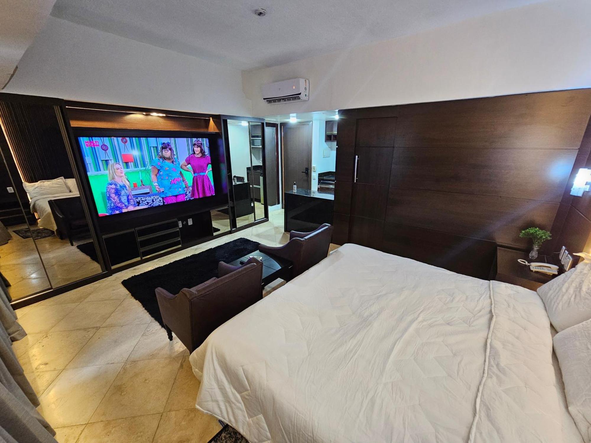 Tropical Executive Flat Vista Incrivel Para A Orla Manaos Extérieur photo